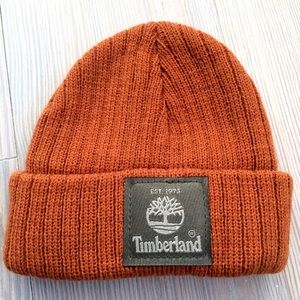 Timberland (Burnt Orange) beanie for INFANT (0-5M)